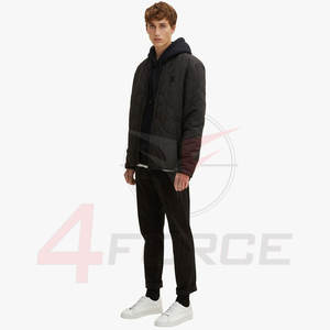 Sudadera con Capucha para Hombre, Hombros Caídos, 400GSM, Felpa de Algodón, Sudadera Personalizada, Fabricante de Moda, Etiqueta Privada OEM - Product Image 3