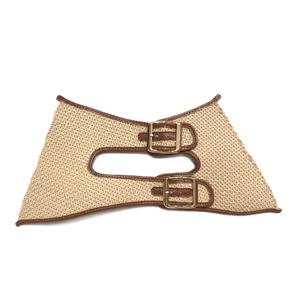 Accesorios y materiales auxiliares para el procesamiento de productos semiacabados de sandalias y pantuflas de bambú tejido con doble hebilla - Product Image 1