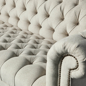 โซฟาหุ้มด้วยไม้หรูหราสไตล์เชสเตอร์ฟิลด์คลาสสิกที่ทันสมัยสำหรับเฟอร์นิเจอร์ห้องนั่งเล่นที่บ้าน - Product Image 6