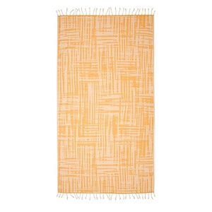 ผ้าขนหนูตุรกีแบบวินเทจ ทอผ้าแจ็คการ์ด ขนาด 35x70 นิ้ว - Product Image 3