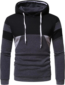 Sudaderas con capucha de lana de algodón de moda para hombres, ropa de calle, sudaderas con capucha orgánicas, sudaderas con capucha y sudaderas para hombres, diseño personalizado - Product Image 2