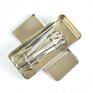 ชุดเครื่องแป้งสแตนเลสใช้สำหรับการผ่าตัดทางการแพทย์ชุดผ่าตัดแต่งแผลดีไซน์โลโก้ของคุณเอง - Product Image 1