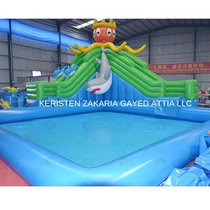 Mico Brand Commercial Octopus Theme PVC <b>Inflatable</b> Slide & Bouncer Combo - Product Image 2