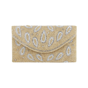 Pochette de soirée indienne exclusive en coton fait à la main par glowin fashion - Product Image 5