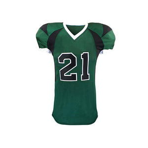 Uniforme de Fútbol Americano Unisex, Color Personalizado, Talla Grande, Transpirable, 100% Poliéster, Secado Rápido, Antibacteriano - Product Image 2