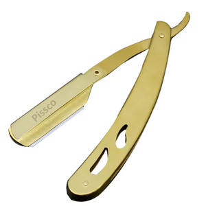 Couteau de rasage pour barbier, rasoir droit pour homme, rasoir à lame droite pour barbier - Product Image 1