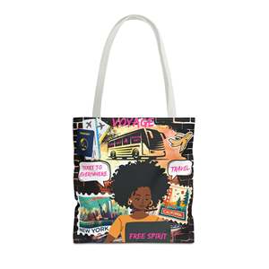 Borsa da Viaggio Free Spirit con Chiusura Aperta in Poliestere Resistente per Avventurieri - Product Image 1