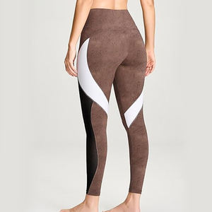 Leggings de yoga pour femmes en matériau durable et facile à laver, respirant, confortable, anti-rides, décontracté, taille élastique, leggings de yoga - Product Image 2
