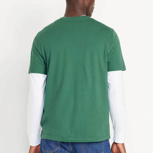 T-shirt personnalisé avec logo d'entreprise, impression 180 GSM, qualité supérieure, coupe classique, t-shirts vierges pour hommes, soldes d'été. - Product Image 6