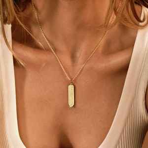 Custom Egyptian Cartouche <b>Necklace</b> with 18k Gold & 925 Silver Box Chain 14k Gold Plated Nickel-Free High Quality Gift - Product Image 6