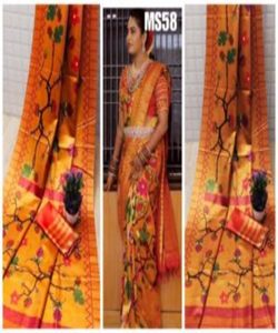 Saris de chifón inspirados en Bollywood en línea, brindando glamour y estilo a los armarios de mujeres con el precio más bajo - Product Image 4