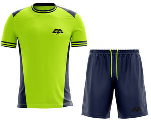 Alta calidad poliéster niños fútbol Jersey camisetas Tops conjuntos logotipo personalizado sublimación impresa bajo MOQ nombre impresión en chándales - Product Image 1