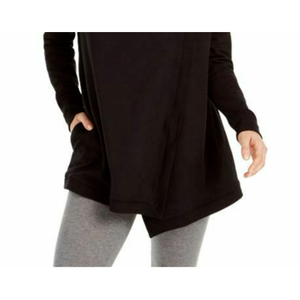 Ideology Giacca da donna X-Small con chiusura a scatto, modello avvolgente, colore nero - Product Image 3