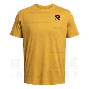 Customised 100% Cotton Men's T-Shirt Soft Microfiber Light <b>Weight</b> <b>Blank</b> Plus Size Street Wear with Logo Printing - Product Image 1