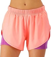 Shorts Deportivos de Verano para Mujer, 100% Algodón, Cintura Elástica Personalizada, Tela Transpirable, para Correr, Fitness, Yoga, Ecológicos