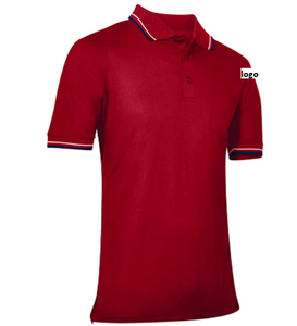 Polo de manga corta para hombre, Camiseta 100% de poliéster importada, Stock barato, moda, Stock, suministro de China - Product Image 5