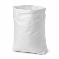 Sac tissé en PP blanc personnalisé pour emballage industriel, engrais chimiques et poudres alimentaires