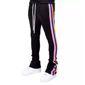 Pantalones Deportivos Personalizados de Alta Calidad para Hombre, de Poliéster, con Cordón, Rayas, Ajustados, Estilo Jogger, a la Moda - Product Image 5