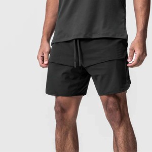 Pantalones cortos informales con cordón y bolsillos para hombre: elegantes y cómodos para el uso diario y las actividades - Product Image 6