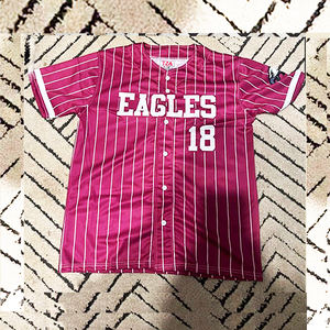 Venta al por mayor personalizado sublimación béisbol Jersey de Pakistán barato personalizado tinte impreso camisetas - Product Image 5