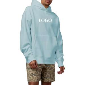 Sudaderas con capucha para hombre de los mejores materiales con logotipo personalizado Precio de fábrica Corte bordado Coser para el invierno La mejor calidad por fabricante - Product Image 1