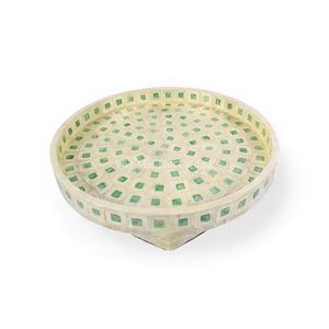 Support à nourriture en nacre fait à la main pour la présentation de nourriture, de desserts et de fruits de mer, coquille naturelle du Vietnam - Product Image 2