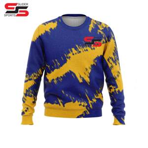 Sudadera de estilo urbano con cuello redondo, estampado digital, manga larga, tipo jersey, a precios razonables. - Product Image 1