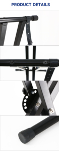 Soporte de teclado digital personalizado, ajustable, directo de fábrica, accesorios de instrumentos musicales de piano para regalos de vacaciones, el <span class=keywords><strong>mejor</strong></span>, el más alto, el más bajo - Product Image 3