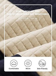 Women's Lightweight <b>Waffle</b> Knit Hooded Pullover Sweatshirt Long Sleeve Drawstring Solid Color <b>Block</b> Pocket Winter ODM XS Size - Product Image 6