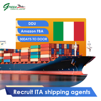 Agent maritime italien pour le transport de conteneurs, transitaire, expédition maritime avec service DDP inclus