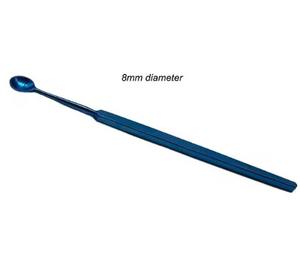 เครื่องมือผ่าตัดขนาดเล็กแบบมืออาชีพและคุณภาพสูง  ไทเทเนียมไมโครดิสเซคเตอร์ ปลายโค้งสีน้ำเงิน สำหรับการผ่าตัดขนาดเล็ก - Product Image 1