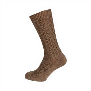 Mens Women Winter Standard <b>Wool</b> Woven Casual Ankle <b>Socks</b> Warm Solid Color Traditional Anti-Bacterial Quick Dry Eco-Friendly - Product Image 1
