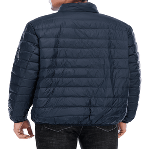 Nouveauté Veste matelassée d'hiver de qualité supérieure pour homme, doudoune courte imperméable avec bulle surdimensionnée pour un look formel - Product Image 3