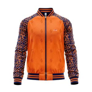 Chaqueta Varsity para Hombre, Estilo Casual de Invierno con Cierre, Hecha con Forro Polar de Poliéster de Alta Calidad, Cálida y Gruesa, la Más Vendida al por Mayor - Product Image 1