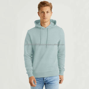 Sweat-shirts unisexes décontractés de haute qualité en coton personnalisé, col à capuche tendance pour hommes pour la saison d'automne - Product Image 1