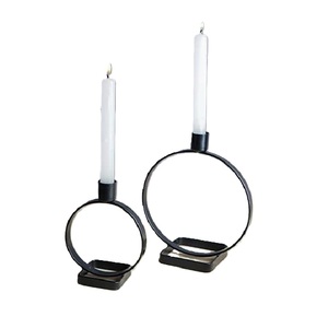 Nouvelle vente Design moderne en fer forgé trois mains sol candélabre bougeoir taille personnalisée forme couleur - Product Image 4