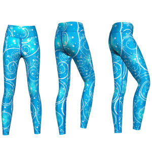 New Women Mid Waist Full Length <b>Leggings</b> for Fitness Gym BJJ Yoga <b>Pockets</b> High Quality Spandex/Polyester Breathable Quick Dry - Product Image 1