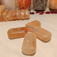 JOBAK Sel rose de l'Himalaya pur 100% d'origine pakistanaise Pierre de bain naturelle sculptée Savon minéral certifié ISO Qualité supérieure