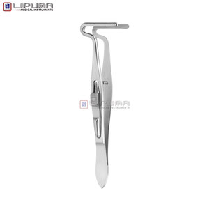 Pinzas Musculares BERKE de 10 cm y 20 mm, Pinzas UL Berke para Ptosis, Cirugía Oftálmica, Instrumentos Médicos para Sujetar Músculos de los Párpados - Product Image 2