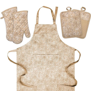 Tabliers de cuisine unisexes en polyester avec logo personnalisé, tabliers de cuisine à manches courtes pour chef, serveur, tabliers de couleur unie pour restaurant, bar - Product Image 6