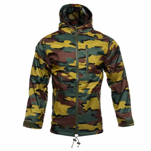 Men's Winter Outdoor Waterproof Soft <b>Shell</b> Windproof Breathable Long Sleeve Warm Hunting Jacket Camouflage Print Pattern - Product Image 2