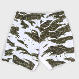 กางเกงขาสั้นเอวยางยืดดีไซน์ตามสั่งลายพรางเสือ BJJ - Product Image 4