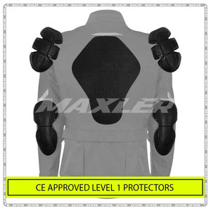 Cheap Motorcycle Riding Long <b>Jacket</b> for Adult Men SX to 6XL Racing With Protectors and Windproof Lining Textile - Product Image 2