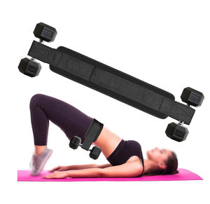 Ceinture de soutien robuste en néoprène pour les fessiers, antidérapante, avec rembourrage supplémentaire, pour entraînements d'été à la salle de sport ou à domicile, haltères - Product Image 1