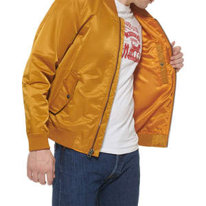 Chaqueta de Satén Amarillo Mostaza para Hombre, Chaquetas 2026, Chaquetas 2025, Chaquetas Personalizadas, Chaquetas Escolares, Chaquetas de Fiesta, Nueva Tendencia de Moda - Product Image 2