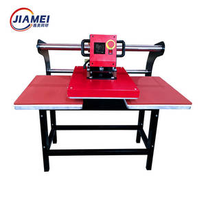 Nouvelle presse à chaud semi-automatique électrique à double station 40x60cm pour T-shirts et tasses 110V/220V - Product Image 3