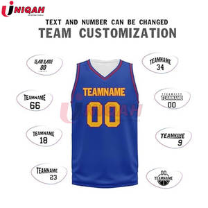 เสื้อกีฬาบาสเก็ตบอลโพลีเอสเตอร์ใส่ได้ทั้งชายและหญิงใส่สบายพิมพ์โลโก้ได้อย่างมีสไตล์ขนาด XS ระบายอากาศได้ดีสำหรับผู้ชาย - Product Image 4