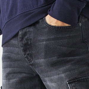 Pantalones Cargo Hip Hop de Última Moda 2025 para Hombre, Estilo Recto, Cintura Media, Tejido de Punto, Tendencia en Ventas en Línea - Product Image 4