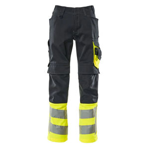 Pantalon de travail cargo robuste pour hommes OEM pantalon industriel durable multi-poches avec logo personnalisé fourniture en gros - Product Image 6