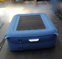 Lit gonflable pliable pour animaux de compagnie, pour chiens et chats, matelas pneumatique portable pour les voyages, le camping, l'hôtel et les parcs